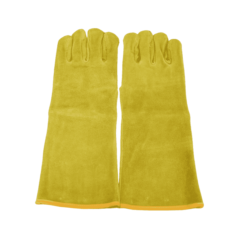 Кожаная кожаная перчатка для коровьей кожа Кожаная кожаная перчатка для коровьей кожа