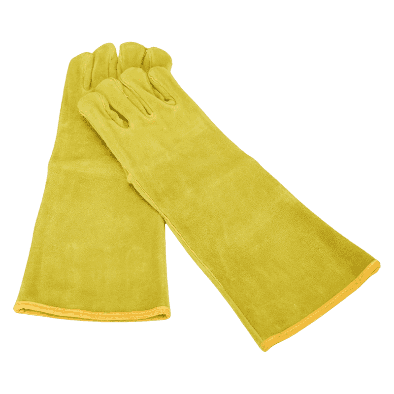 Кожаная кожаная перчатка для коровьей кожа Кожаная кожаная перчатка для коровьей кожа